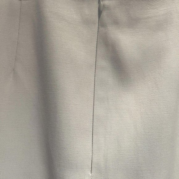 Cache Mini Skirt Womens 6 Tan Twill Back Zip - Picture 3 of 3